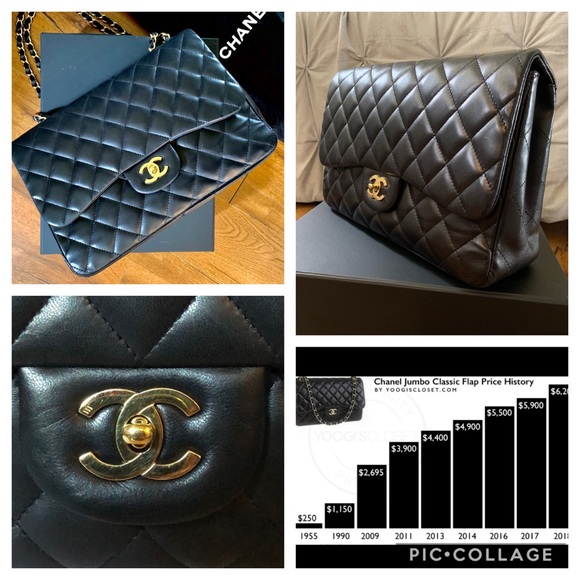 ๐คSOLD๐คChanel Jumbo Classic Flap Bag - Picture 4 of 8